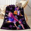 Starlit Harmony Blanket Ultra-Soft Perfect for Bed Couch Office Chair All-Season Use Digital Print Birthday Christmas Gift Blanket