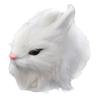 Simulation Bunny Cute Lifelike Stuffed Animal Rabbits Ornament for Baby Children Toddlers