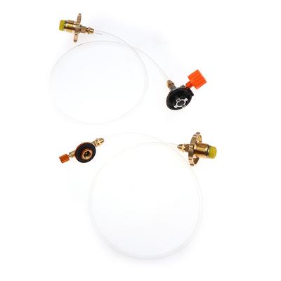 Kempingový plynový varič Adaptér na dopĺňanie plynu Adaptér vonkajšieho valcového nafukovacieho ventilu Konektor plynovej nádrže Konektor pece Camping Bbq príslušenstvo