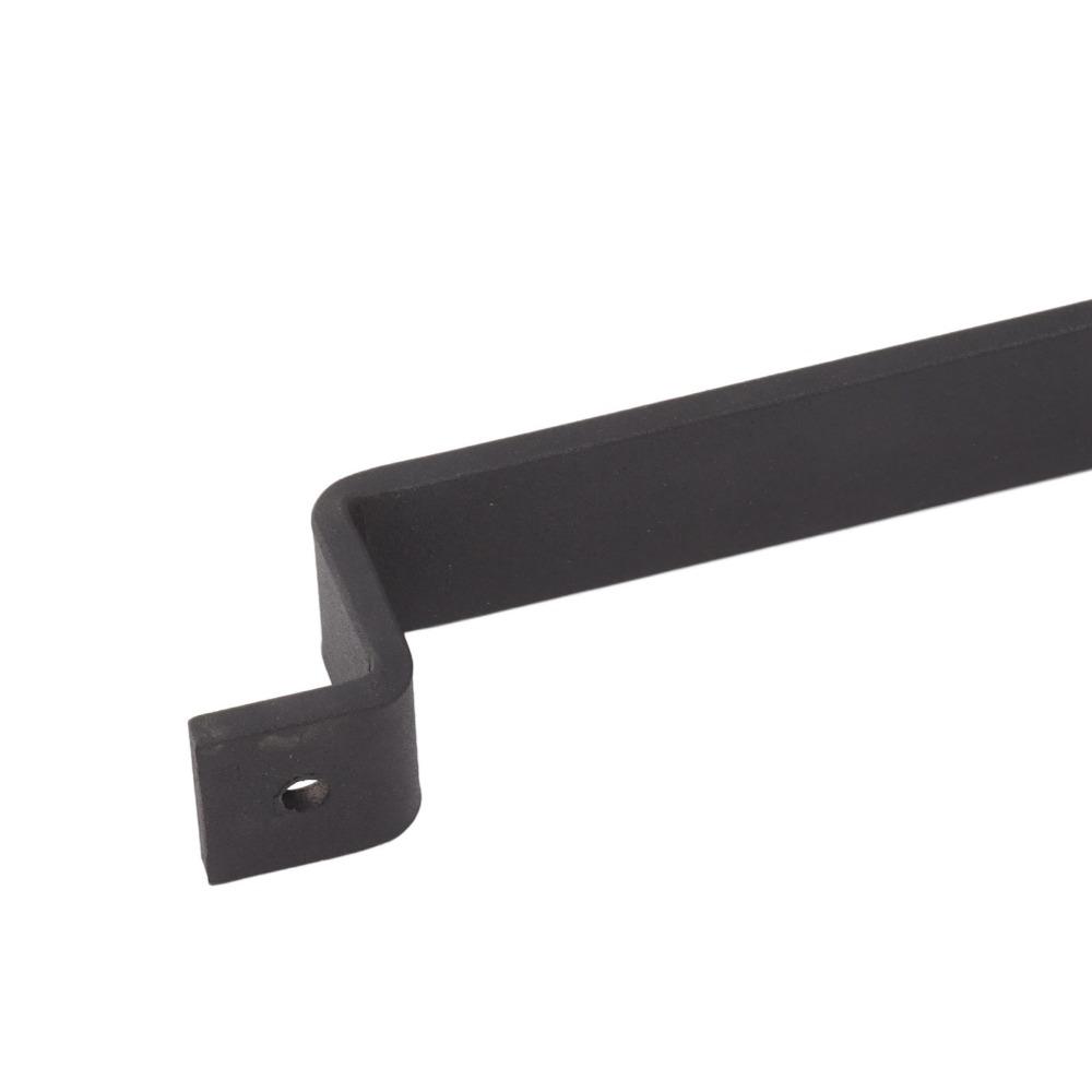 153mm Hole Spacing Sliding Door Pull Black Door Handle Bar Modern Barn Door Pull Handle  Cabinet