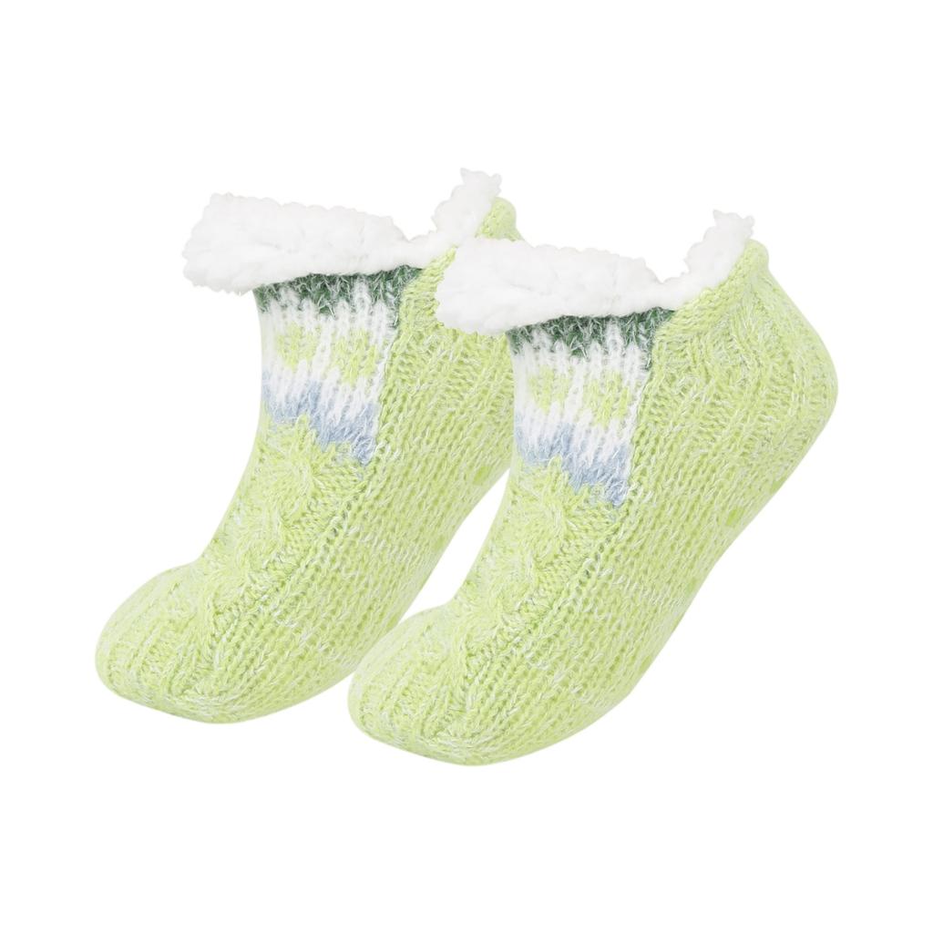 Women's Velvet Floor Socks, Home Thick Lamb Wool Warm Socks, Woolen Sleep Socks