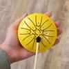 4 Inch 8 Notes Steel Tongue Drum with Drum Mallet Percussion Instruments Rain Drum Instrument for Yoga Meditation Unique Gift