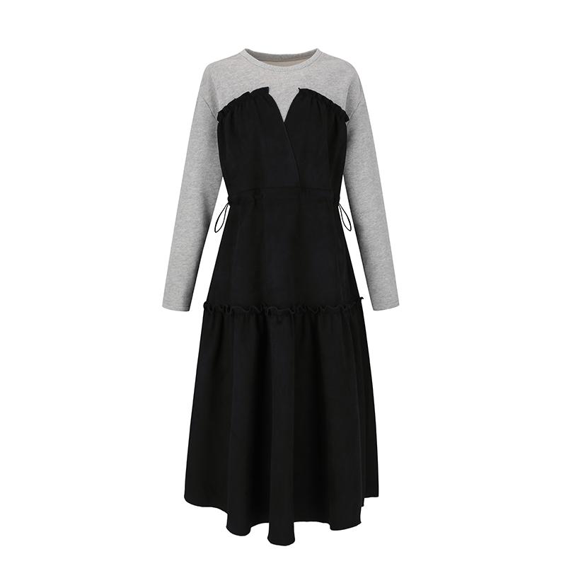 SOUP Color Block Napping Dress (Szaopf1)