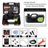 WOKEZ 12V Hydraulic Electric Jack with Inflatable Pump for Small Cars & Off-Road Rescue