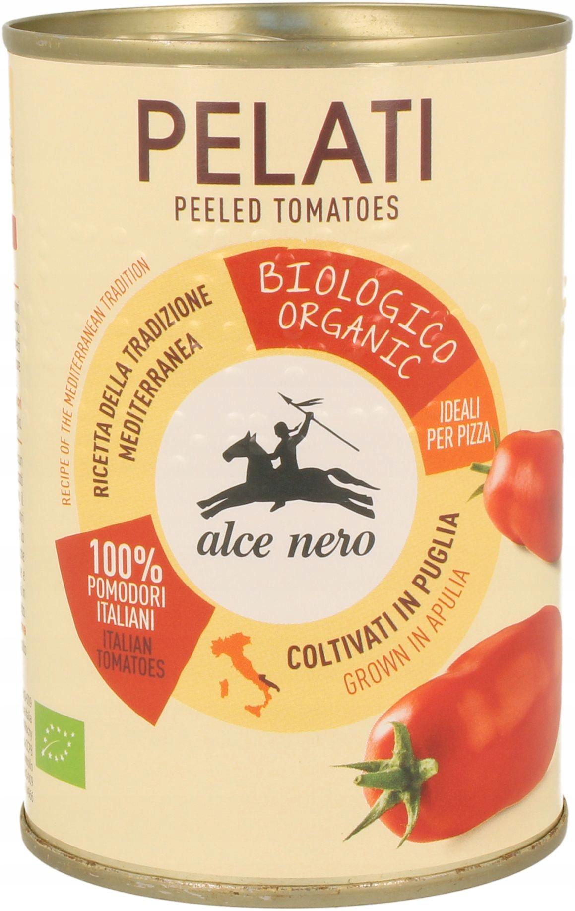 POMODORI PELATI BIO 400 g (CAN) - ALCE NERO