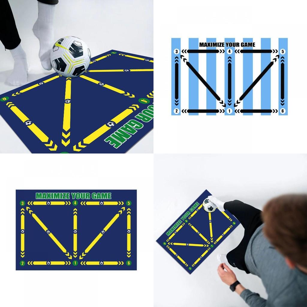 Premium Football Training Mat Skill Development Pad For Soccer Players 60x90cm