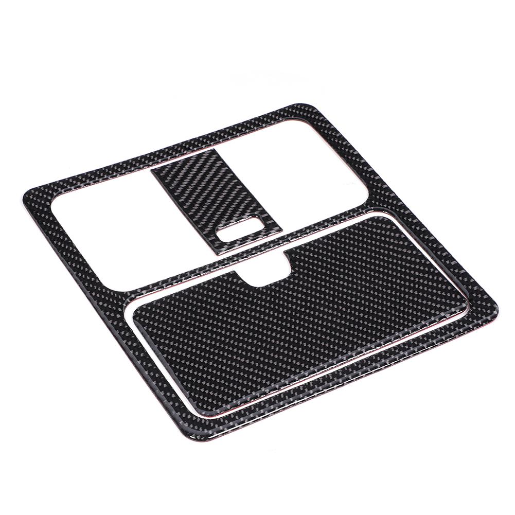 3Pcs Carbon Fiber Reading Light Panel Cover Modified Trim Fit for Nissan 350Z Hard Roof 2006 2009