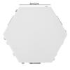 Innovative Hexagonal Shape DIY Wall Decorative Lamp Home Light for Bedroom Living Room Decoration