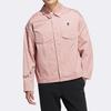 Adidas Neo Letter Print Sports Long Sleeve Jacket Unisex Jacket Pink HM7436