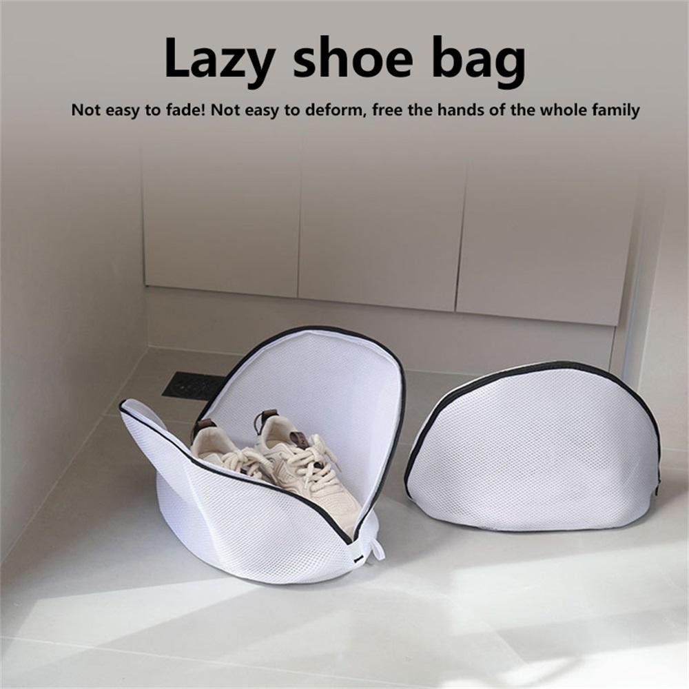 Shoe Washing Bag, Storage Bag Mesh Shoe Laundry Bags with Zip Closure for Sneakers, Running Shoes, Socks, Bras Organizer