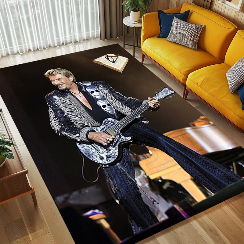 Ghost Guitarist Living Room Nonslip Area Rug Soft Carpet For Bedroom Game Playroom Sofa Office Home Decor Doormat Christmas Gift C9302434