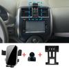 Car Mobile Phone Holder for Nissan Armrest Versa Sunny N17 2011 2012 2013 GPS Bracket Navigation Accessories Stand Auto
