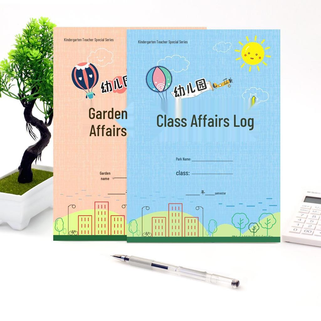 Kindergarten & Primary School Class Affairs Diary