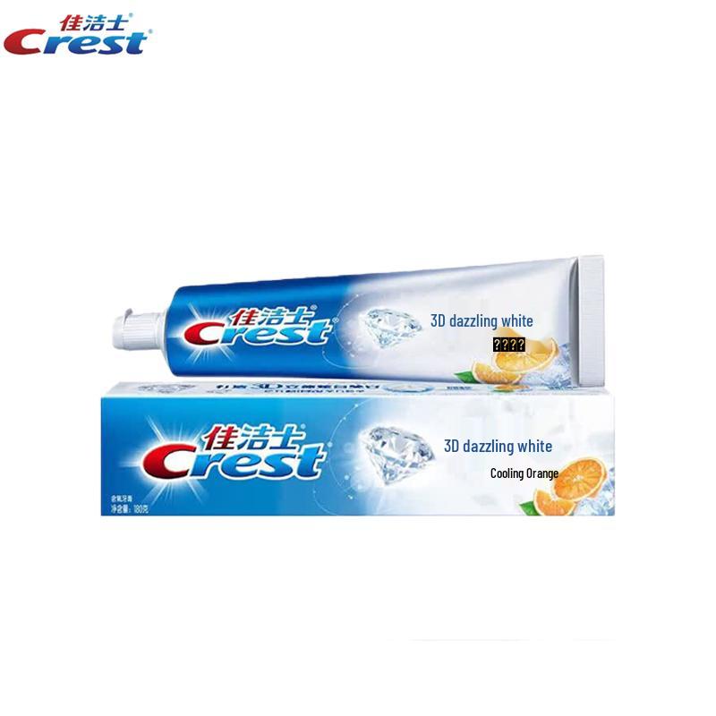 Crest 3D White Citrus Mint Whitening Toothpaste