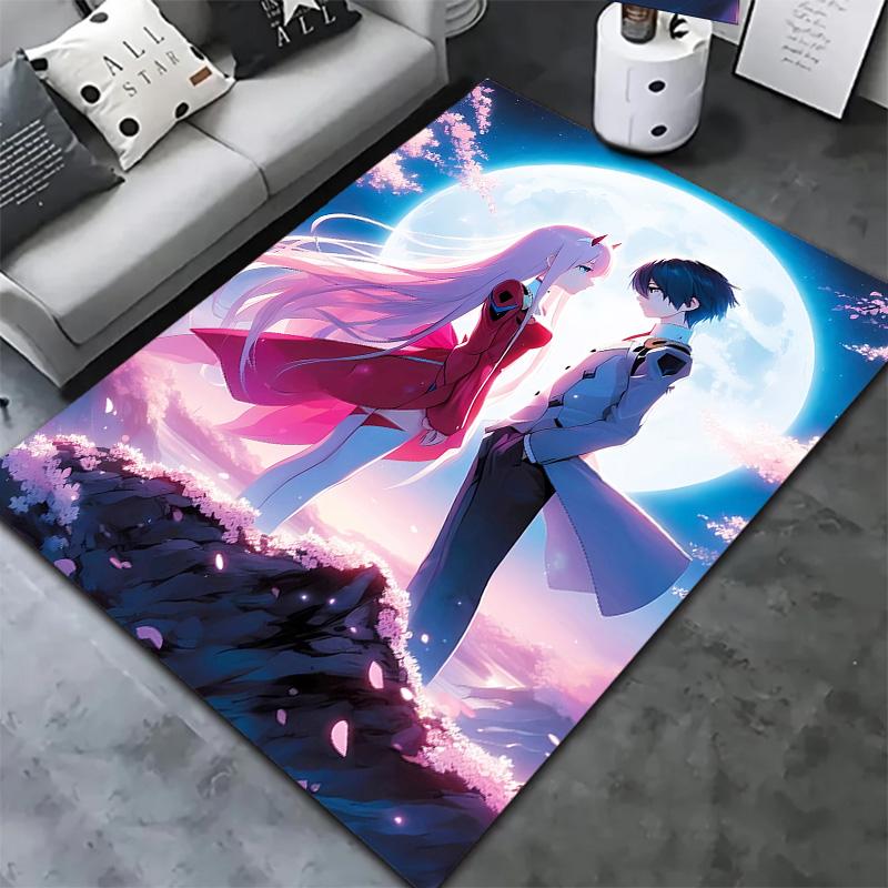 Franxx Carpet Rug For Living Room Bedroom Home Sofa Decoration Kids Play Nonslip Floor Mat