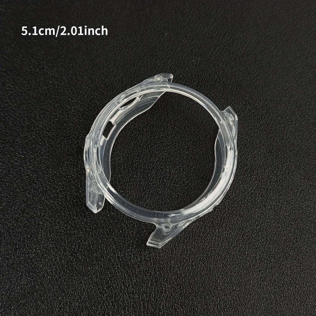 Protective TPU Half-Pack Case for Garmin Fenix 8 43/47/51mm Scratch-Resistant Lightweight Slim Cover Shockproof Dustproof