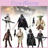 Bonecos de Ação Star Wars Sith Preto e Clone Trooper Branco 3,75 Polegadas Articulados Colecionáveis de PVC