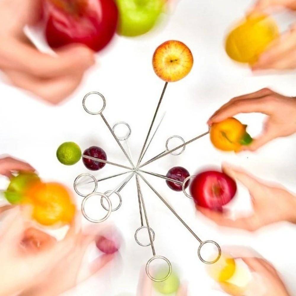 Simple Metal Fruit Bowl Sturdy Table Fruit Tray Creative Fruit Storage Rack Home Decoration