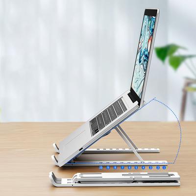 Suporte para Laptop Macbook Pro Suporte para Notebook Dobrável Liga de Alumínio Suporte para Tablet
