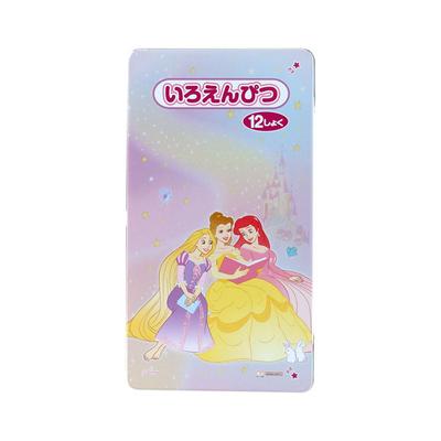 Stationery Disney Princess Colored S5022320 Sun-Star Pencils, 12-Color Set,
