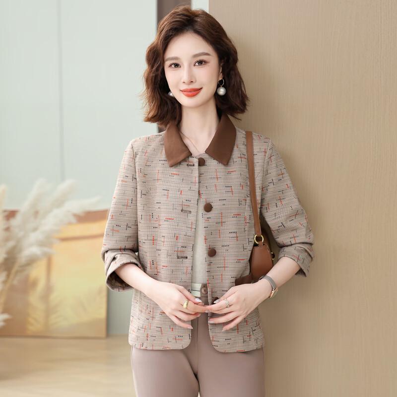 YUZHAOLIN Elegant Casual Jacket for Moms