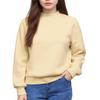 Teen Girls Solid Color Tops Cute Fashion Youth Long Sleeve Oversized Sweatshirts Teen Tops Winter Preppy Style Clothing