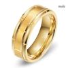 His and Hers Couple Rings Luxury Gold Color Women Heart Zircon Wedding Rings Set Men Stainless Steel Ring Wedding Jewelry Gifts