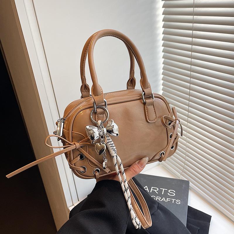 Premium Small Bag Women's Spring and Summer New Versatile Messenger Bag Bow Casual Portable Pillow Bag