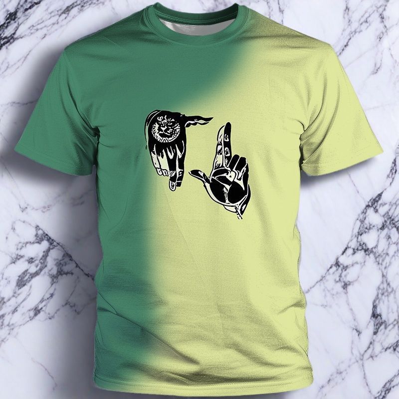 

Мужская футболка с коротким рукавом и 3D-принтом, универсальная футболка с круглым вырезом, летняя футболка с коротким рукавом, повседневная футболка облегающего кроя 6xl