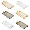 Elegant Rectangular Tray for Jewelry And Snacks Organization On