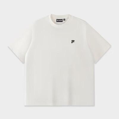 FUSION Men's Zhang Hao Collection Knitted Short-Sleeve T-Shirt