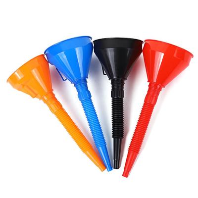 Car & Motorcycle Fuel Funnel with Filter Screen and Hose – Ideal for Self-Driving Tours