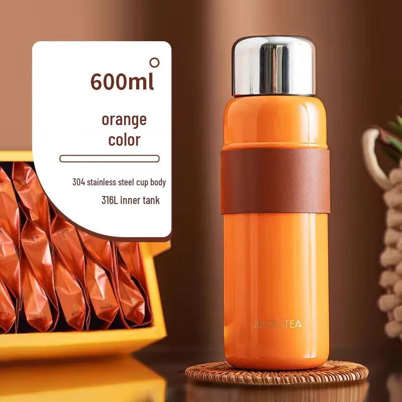 Jiaqi 316 Stainless Steel Portable Insulated Tea Mug