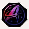 1pc Galactic Avengers Symbol Umbrella with Plastic Handle,Suitable for All Seasons Home Travel Outdoor UmbrellaM936