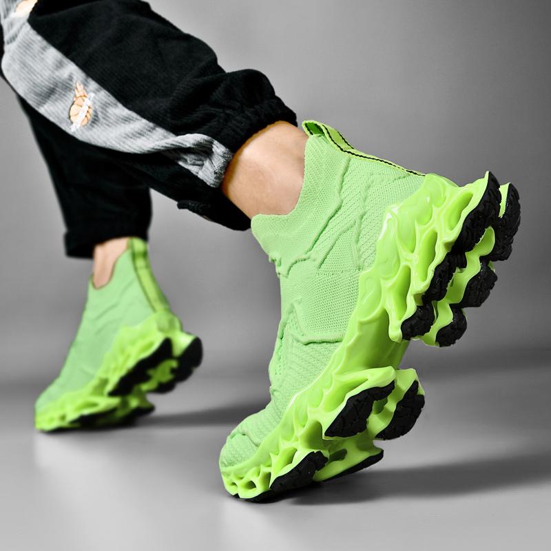 Boty pánské Tenisky Mužské ležérní Pánské Boty tenis Luxusní boty Trenér Závody Prodyšné Boty módní povaleči běhání Boty pro muže