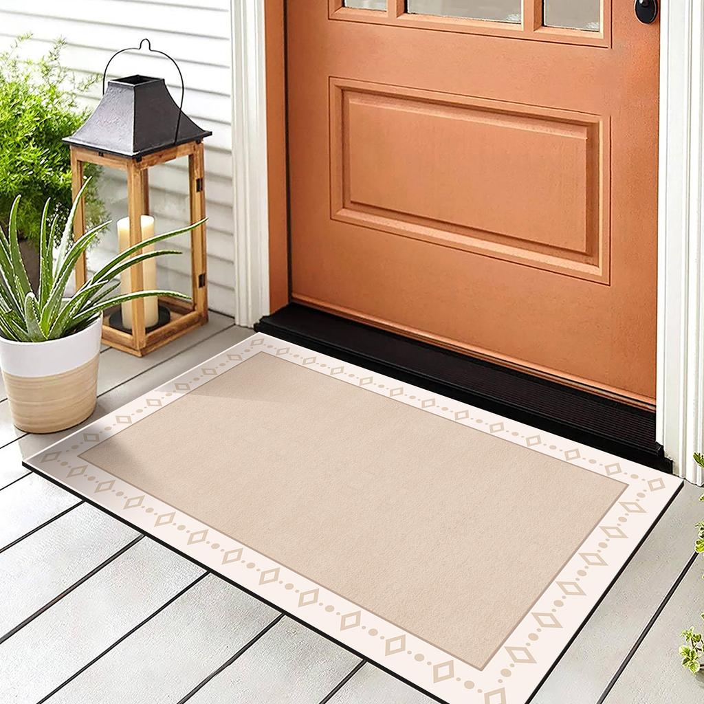 Luxury Home Entrance Doormat Room Rugs Front Door Mat Hallway Floor Carpet Doormat Custom Washable