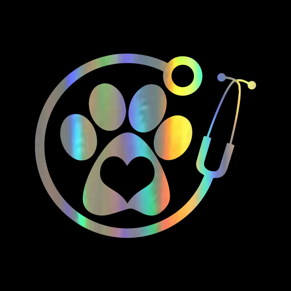 Cute Animal Dogs Cats Footprints Car Foot Prints Sticker Series Vinyl for Car Styling Body Window Stickers Decals Decoration