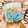 Dopamine Color Hair Ties for Kids: High Elasticity, Gentle On Hair, Canned for Convenience