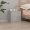 Day and Night - Day and Night Concrete Gray Wall Bedside Table 50x30x47 Cm