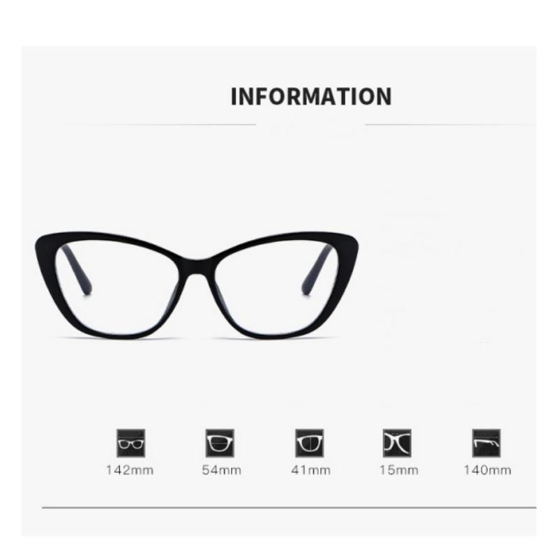 Women's Cat Eye Anti Blue Light Reading Glasses with Retro Design
