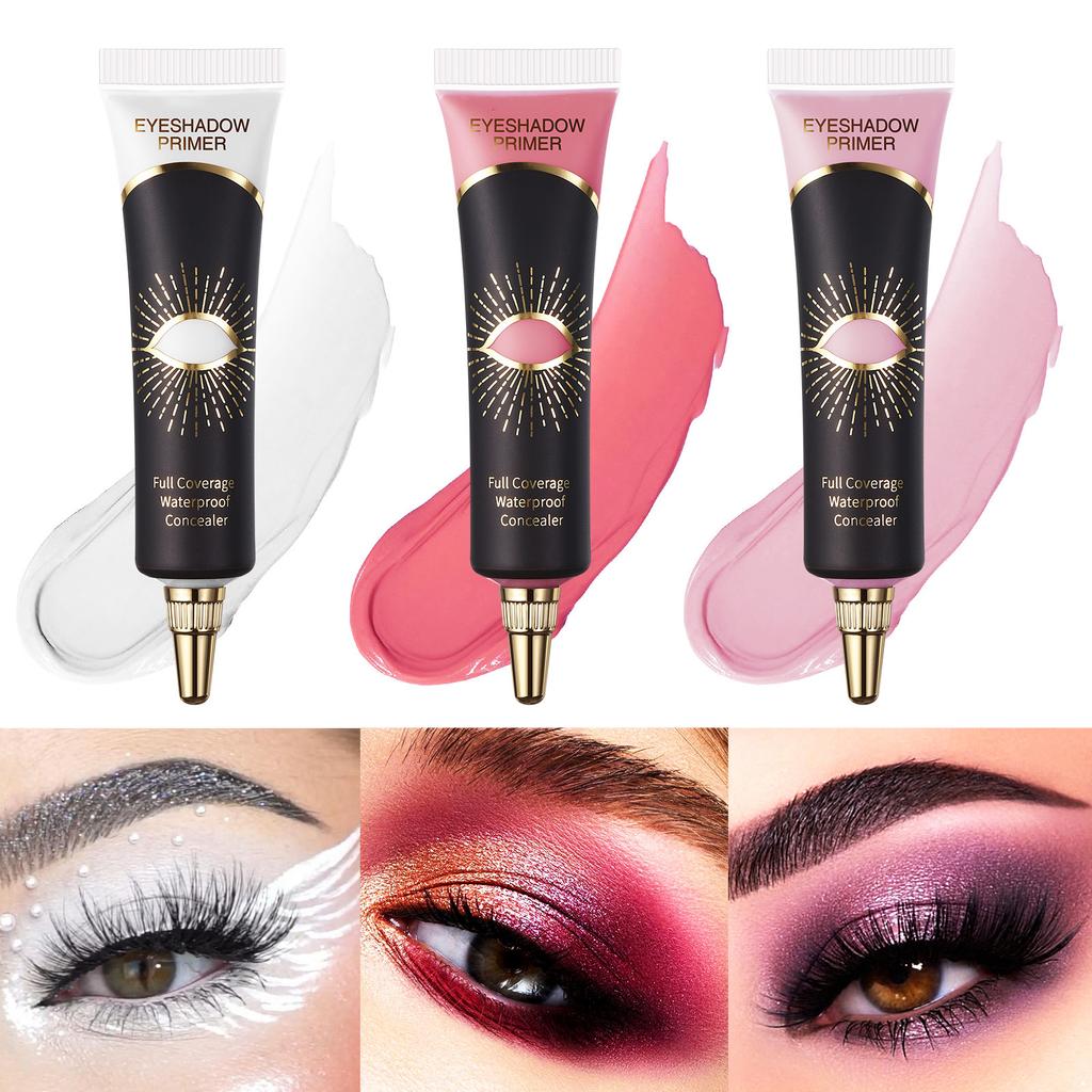 Single 12ml Eye Makeup Pre-Base – Concealer & Brightener 2-in-1 – Long-Lasting Eyeshadow Primer
