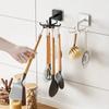 Kitchen Utensil Storage Hooks Suitable for Kitchen Items Wall Hooks Hat Hook Bathroom Gadgets Sticky Accessories Crochet Mural