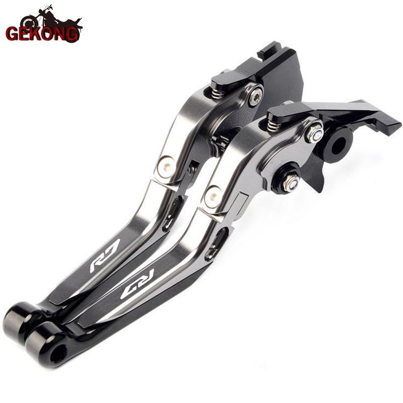 2022 Pro Yamaha YZF R7 YZF-R7 R 7 Příslušenství pro motocykly Nastavitelná skládací výsuvná brzdová spojka