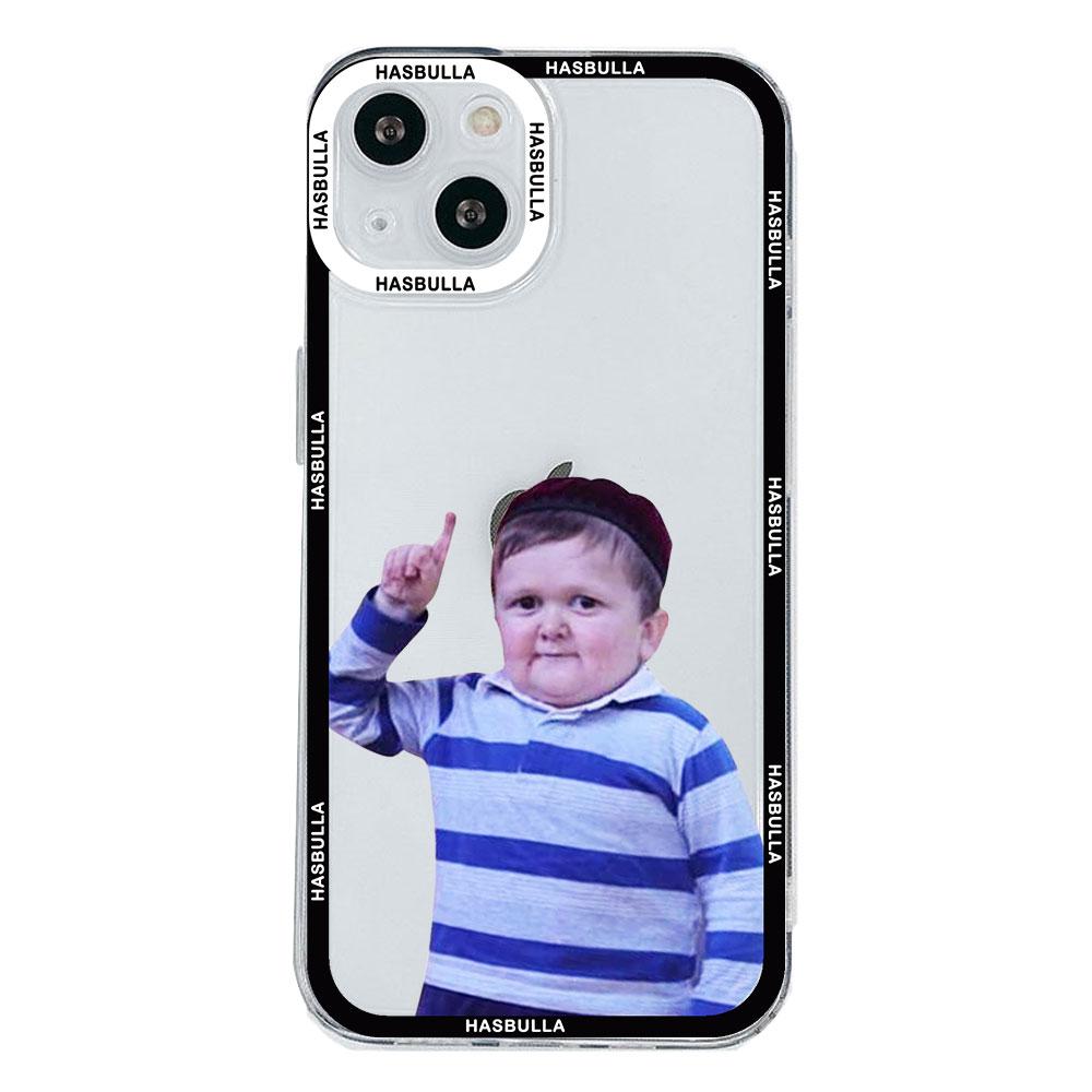 

Funny Babaite Hasbulla Phone Case for iPhone 16 11 12 13 14 15 Pro Max Mini SE2 7 8 Plus 16E Fundas Soft Transparent Cover Shell iPhone 11Pro