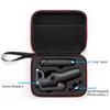 Pour étui de transport DJI Osmo Mobile 6: Sac à main léger et protecteur avec compartiments sécurisés pour trépied et étui à accessoires