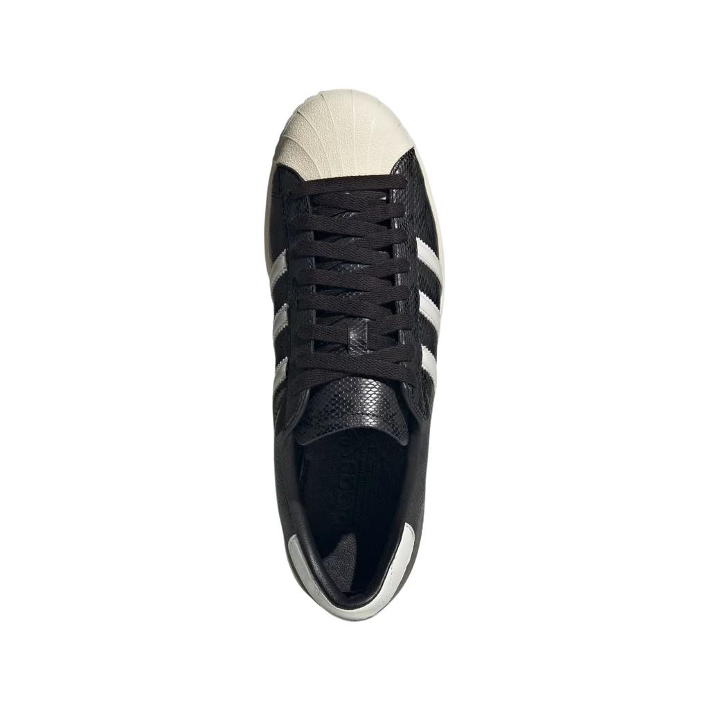 adidas Superstar Vintage Core Black Cream Unisex Sneakers Core-White Cream-White JR1642