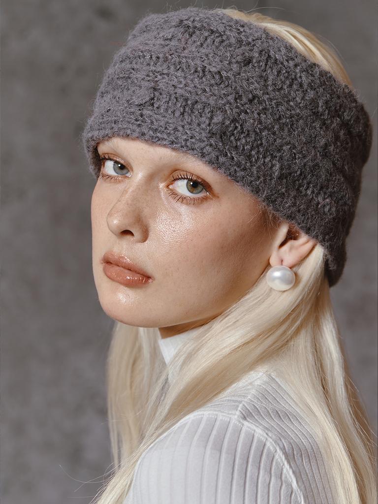 Meenderi 2 Way Hair Band - Gray
