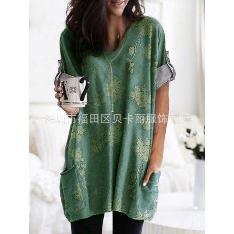 DICIFY Blusas y camisas de cuello en V de manga larga para otoño e invierno de moda para mujer