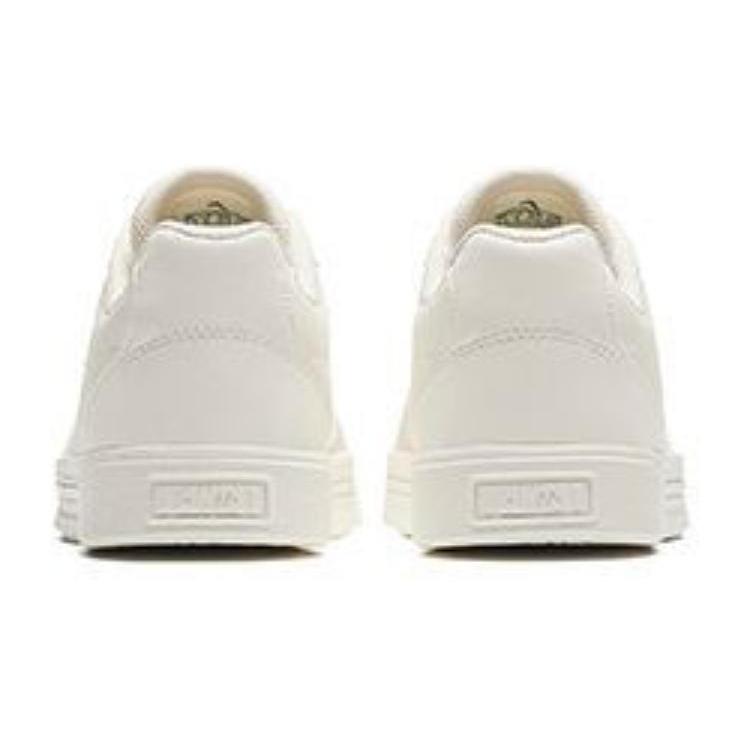 New Anta Slip Resistant Low Top Skateboard Shoes Women's Beige 122348063S-1