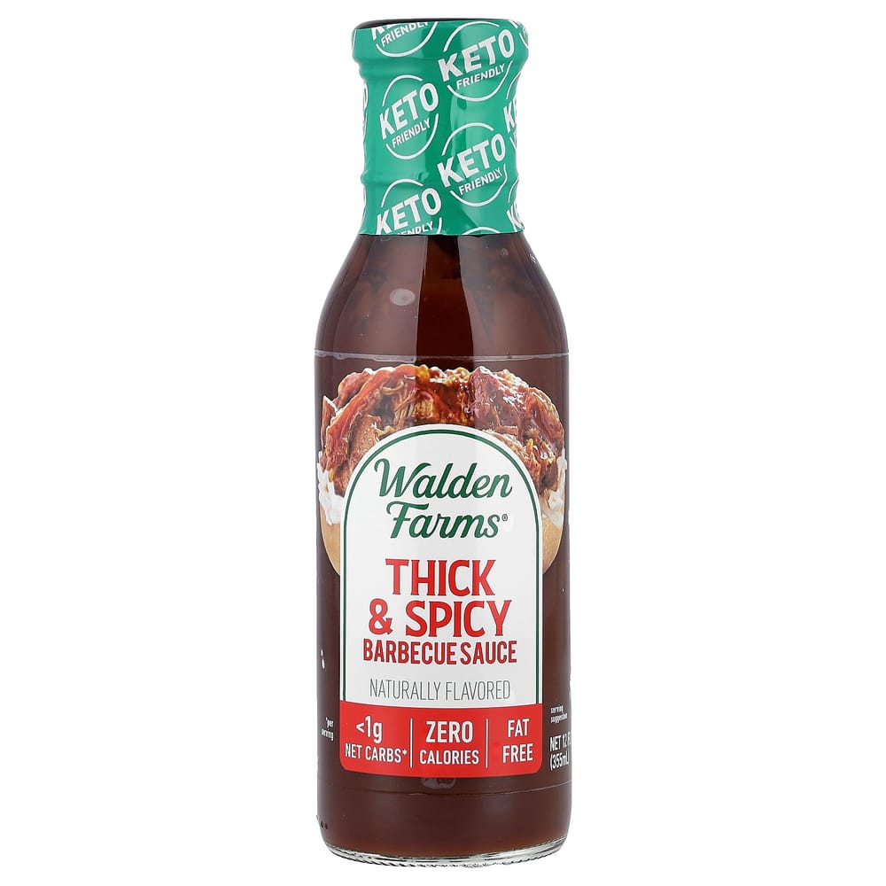 Walden Farms Rich & Spicy BBQ Sauce 355ml (12 fl oz)